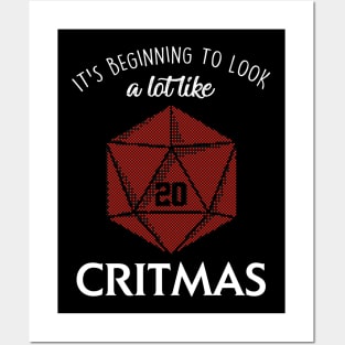 dnd critmas Posters and Art